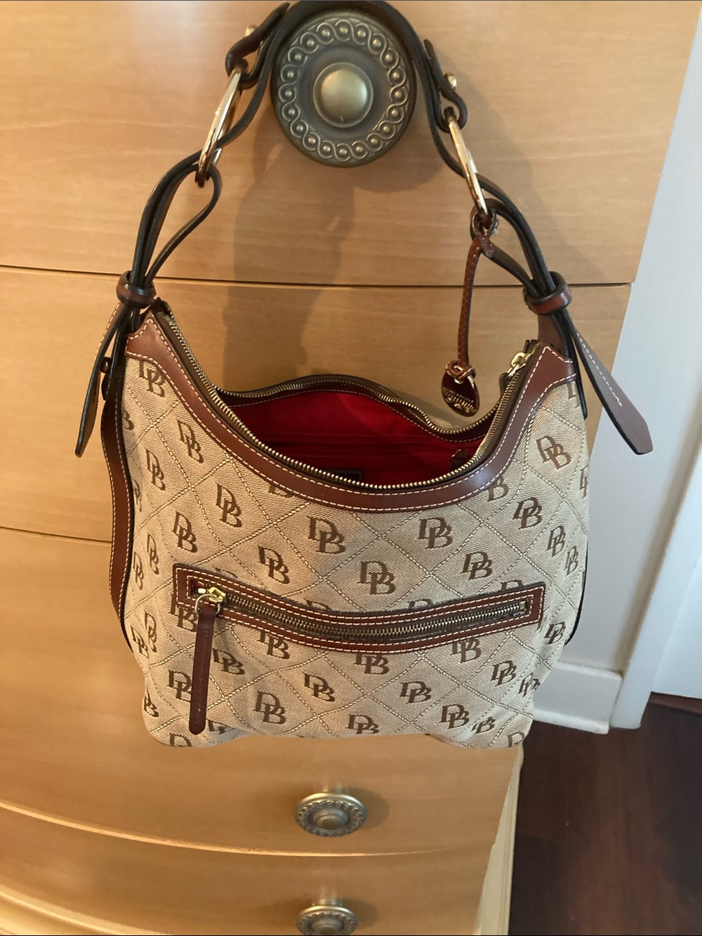 Brown with leather landless. Hobo